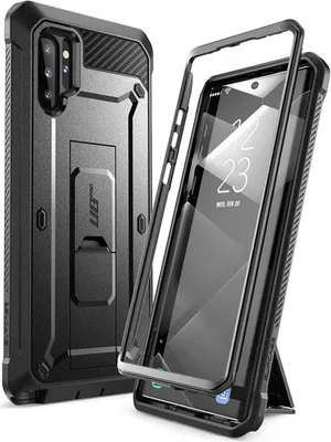 Produktbild von Supcase Unicorn Beetle Pro Galaxy Note 10+ Plus Schwarz