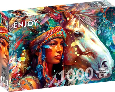 Zdjęcie produktu dla Puzzle 1000 elementów Enjoy – Wild Spirit