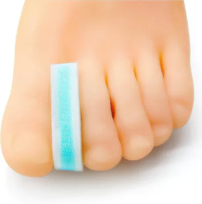 Produktbild von Zehenspreizer Schaum, [6x] Zehenteiler hallux für Uberlappende Zehen, Blister und Mais