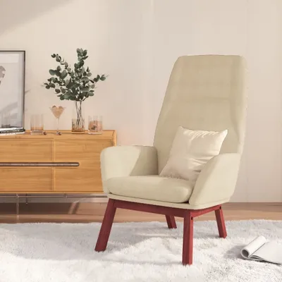 Obrázek produktu pro The Living Store Relaxsessel Creme Stoff