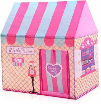 Produktbild von Kinderspielzelt, Spielzelt, für Innen und Außen, Prinzessinnenschloss, Spielhaus
