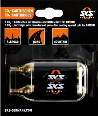 Produktbild von CO2-Kartuschen Sks 16g mit Gewinde für Airbuster 2 Stk.