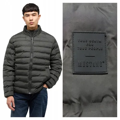 Immagine prodotto di Mustang | Giacca di transizione da uomo, modello Creston, giacca casual leggera, stile moderno, taglia XL