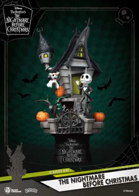 Produktbild von Nightmare before Christmas D-Stage PVC Diorama Jack's Haunted House 15 cm