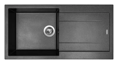 Obrázok produktu pre Granitový drez Sinks Amanda 990 Metalblack