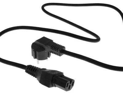 Image de ACT AK5313 Câble d'alimentation Noir 2 m CEE7/7 Coupleur C15 (AK5313)