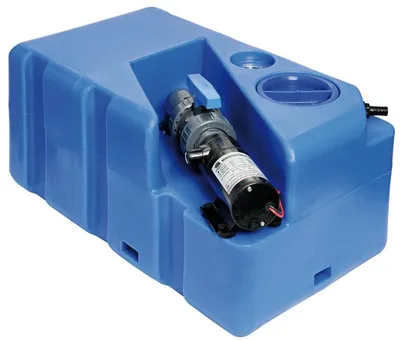 Image de Cuve d'eau sale avec broyeur horizontal 60 l 24 V , 1 pièce