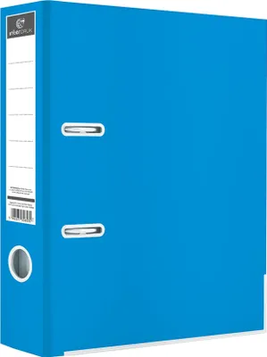 Produktbild von Interdruk Ordner A4 50mm Hellblau glänzend