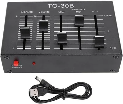 Productafbeelding van Dailygoods - EQ Equalizer voor Verbeterde Geluidskwaliteit in Audioapparatuur
