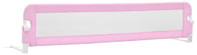 Obrázok produktu pre vidaXL Chránič postele pre batoľatá Ružová 180x42 cm Polyester