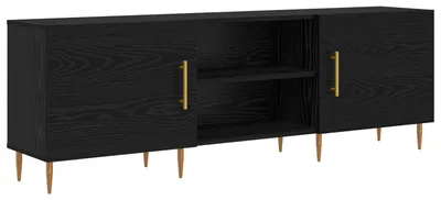 Obrázek produktu pro vidaXL TV skříňka vzhled černého dubu 150 x 30 x 50 cm materiál na bázi dřeva