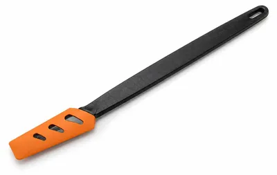 Produktbild von TUPPERWARE Griffbereit Kleiner Top-Schaber schwarz-orange Teigspachtel schmal