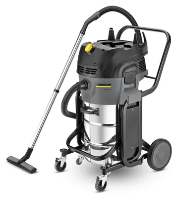 Produktbild von Kärcher NT 55/2 Tact2 Me, Trocken&Nass, Schwarz, Grau, Edelstahl, Papier, Drehregler, 55 l, 74 l/s