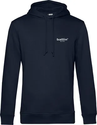 Zdjęcie produktu dla Ballin Est. 2013 Small Logo Hoodie Blue - Large XS