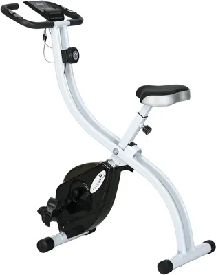 Produktbild von Hometrainer – Fitnessfahrrad – Indoor-Bike – Klappbares Fitnessfahrrad – Trainingsfahrrad – Verstellbarer Sattel