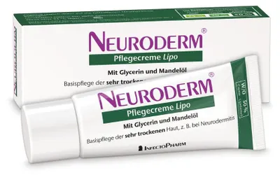 Produktbild von NEURODERM Pflegecreme Lipo Basispflege der sehr trockenen Haut, 250 ml Creme