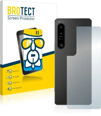 Produktbild von BROTECT Schutzglas für Sony Xperia 1 IV (Rückseite) Schutzfolie Panzer Folie Glas Display Schutz klar