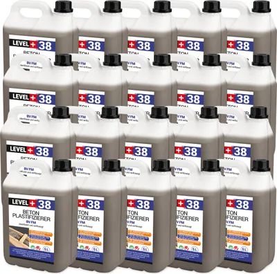 Produktbild von Beton-Zusatzmittel 100L Fliessmittel Betonverflüssiger Plastifizierer LEVEL+ RM38