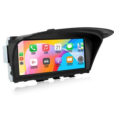 Produktbild von Hexinex 8.8 Zoll Linux Autoradio Wireless CarPlay Android Auto für BMW E60 E61 E90 E91 CCC System Bluetooth RDS USB Lenkradsteuerung