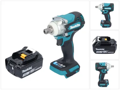 Image de Makita DTW 301 F1 Clé à choc sans fil 18 V 330 Nm 1/2'' Brushless + 1x batterie 3,0 Ah - sans chargeur
