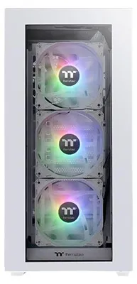 Obrázok produktu pre Thermaltake Divider 300 TG Snow ARGB, Midi Tower, PC, Biela, ATX, micro ATX, Mini-ITX, SPCC, Multi