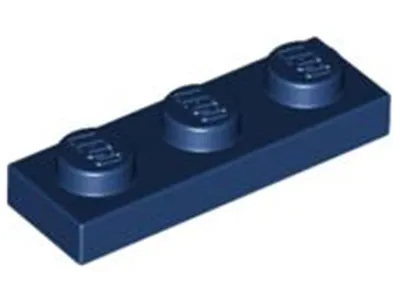 Zdjęcie produktu dla Lego® 1x3 płytka 3623 - 1 szt. ciemnoniebieska