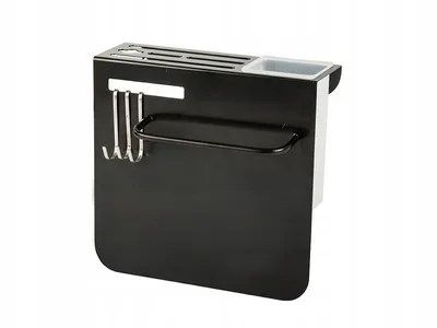 Image de Verk 07191 Organisateur de couteaux de cuisine en métal noir