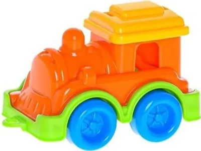 Produktbild von Spielzeuglokomotive aus Kunststoff 10cm freilaufend für Kinder ab 3 Jahren