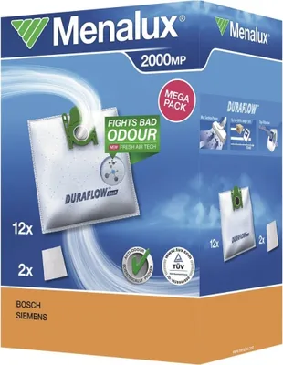 Produktbild von Menalux 900166789 Menalux 2000MP Staubsaugerbeutel 12 Stück