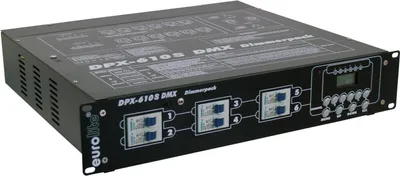 Obrázok produktu pre Stmievač DMX DPX-610 6-kanálový 48,30cm (19") dizajn (70064122)