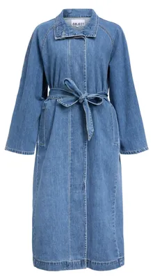 Produktbild von Object Female Trenchcoat Denim