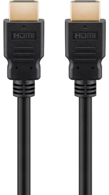 Produktbild von Ultra High-Speed HDMI Kabel mit Ethernet, HDMI 2.1 (schwarz, 1,5 Meter)