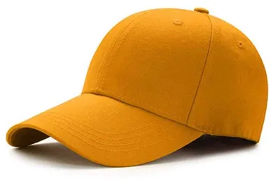 Immagine prodotto di Cappellino da baseball regolabile per bambini, colore giallo