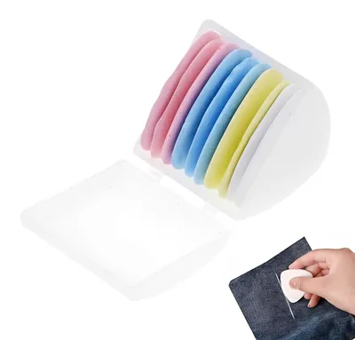 Schneiderkreide 10 Stück, 4 Farben, 47 x 3 mm, Nähzubehör