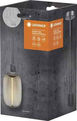 Produktbild von LEDVANCE LED Pendelleuchte "1906 NEEDLE PenduLum" E27 BG 351648 4058075833159