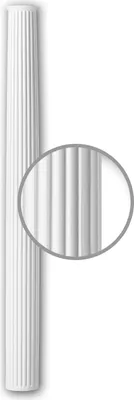 Produktbild von PROFHOME 112080 Vollsäulen Schaft Säule Zierelement Stuckdekor