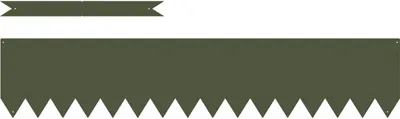 Produktbild von Möbel Rasenkanten 20 Stk. Olivgrün 100x0,5x20 cm Stahl - Beeteinfassungen 865956