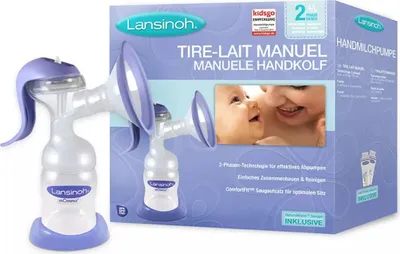 Produktbild von Lansinoh Handmilchpumpe Weithals 1 St