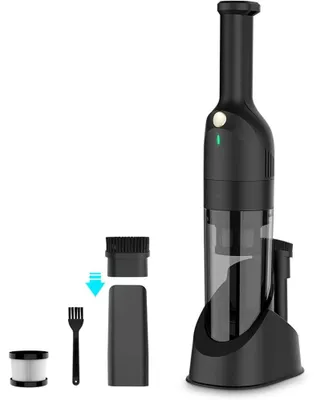Produktbild von AIORBER Akku Handstaubsauger 10000 Pa 75 W, kabelloser Mini Staubsauger mit HEPA Filter, für Auto Haushalt Tierhaare, Schwarz