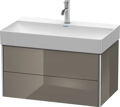 Produktbild von Duravit Duravit Waschtischunterbau XSQUARE 397x784x460mm flan gr hgl