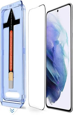 Produktbild von 6x 9H Panzerglas für Samsung Galaxy S21 Plus 3D KLAR Auto-Dust-Eliminierung echtes Tempered Glass Schutzglas Displayschutz Schutzfolie Screen-Protector