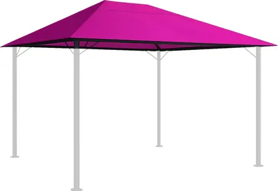 Produktbild von Ersatzdach für Garten Pavillon 3x4m Beere Pavillondach Ersatzbezug