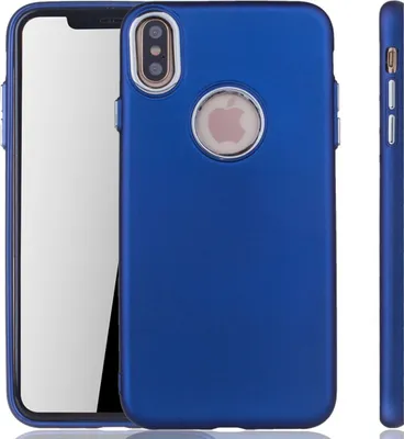 Produktbild von Apple iPhone XS Max Hülle - Handyhülle für Apple iPhone XS Max - Handy Case in Dunkelblau