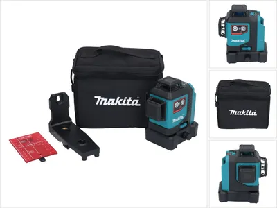 Obrázek produktu pro MAKITA akumulátorový víceřádkový laser zelený 12 V max. (bez baterie, bez nabíječky) v kufříku - SK700D