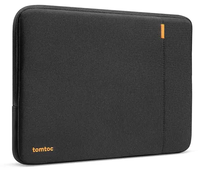 Produktbild von tomtoc 360° Laptoptasche Hülle für 14 Zoll Laptop Notebook – Schwarz, Größe 13,5-14,4 Zoll