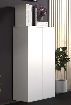 Produktbild von VCM Holz Kommode | Sideboard mit Drehtüren | Maße ca. H. 108 x B. 60 x T. 32 cm - Dalosa 3