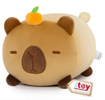 Immagine prodotto di Orsacchiotto di capibara, peluche, 40 cm, color arancione