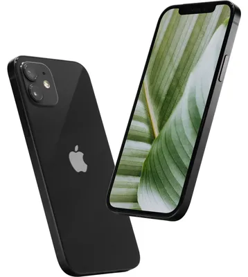 Produktbild von #GOECO iPhone 12, 15,5 cm (6.1"), 2532 x 1170 Pixel, 128 GB, 12 MP, iOS 14, Schwarz