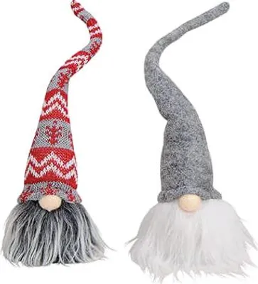 Imagen del producto de Gnomos Navideños de Colores, 2 unidades, 33 cm