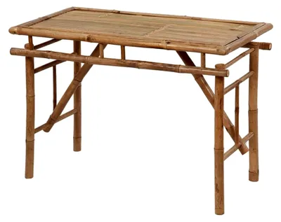Produktbild von Klappbarer Gartentisch 115x50x75 cm aus Bambus